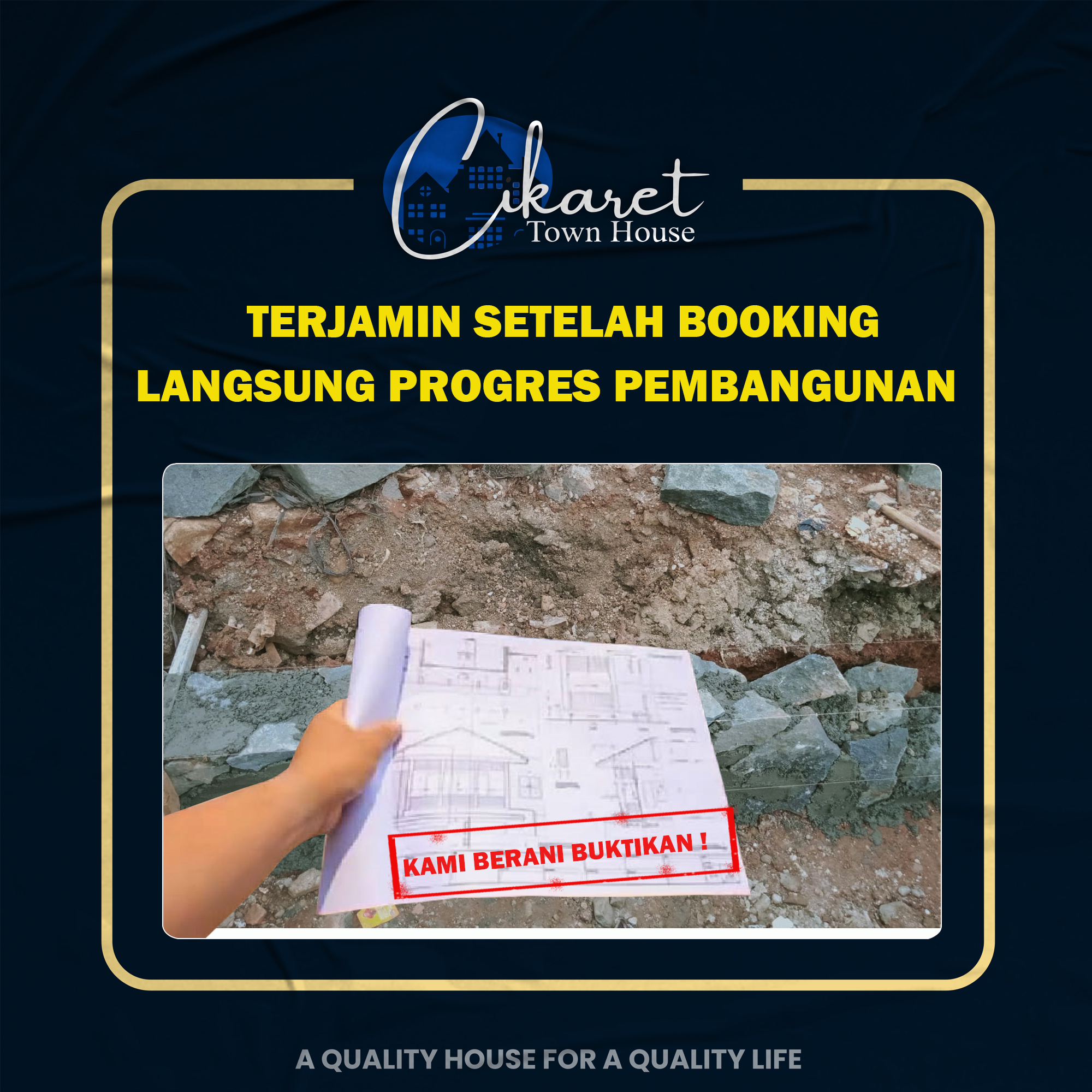 Rumah 2 Lantai DP 0% Cibinong-Bogor 7 proses